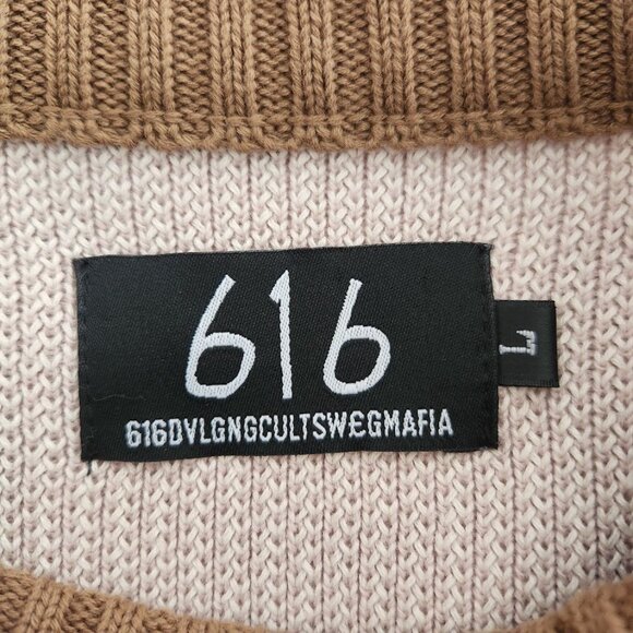 616 Men's Long Sleeve Crew Neck Sweater in size Large - Picture 4 of 4